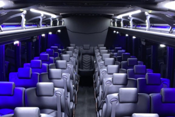 Buckeye Charter Bus Interior